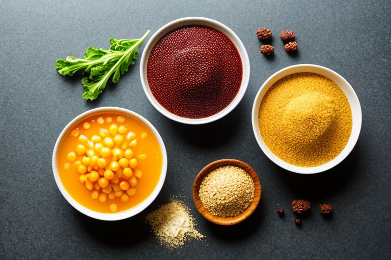 Foto com os alimentos anti-inflamatório